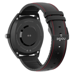 Buy Noise NoiseFit Endure Smart Watch (32.51mm) (SPO2, wrb-sw-endure-lthr-blk_blk, Classic Black 